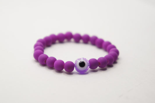 Bracelet Evil Eye Purple